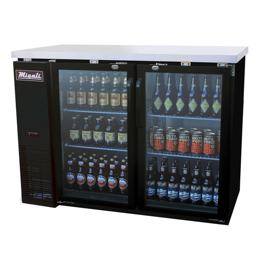 Migali, C-BB48G-HC, Commercial Back Bar Refrigerator
