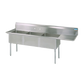 BK Resources, BKS-3-1620-12-18RS, Sink, (3) Three Compartment