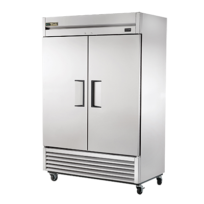 True Manufacturing, TS-49-HC, Refrigerador, Acceso fácil, 115V, Dos secciones, Puerta de acero inoxidable