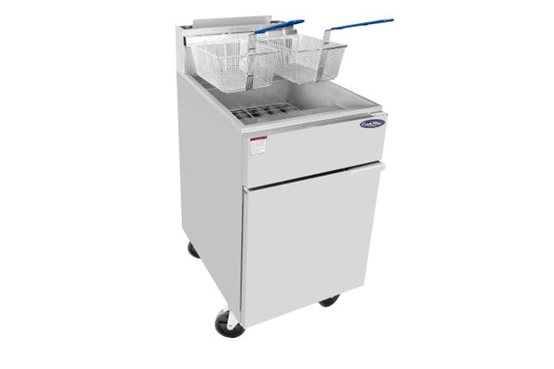 Atosa USA, ATFS-75ES, Fryer, Gas, Floor Model, Full Pot