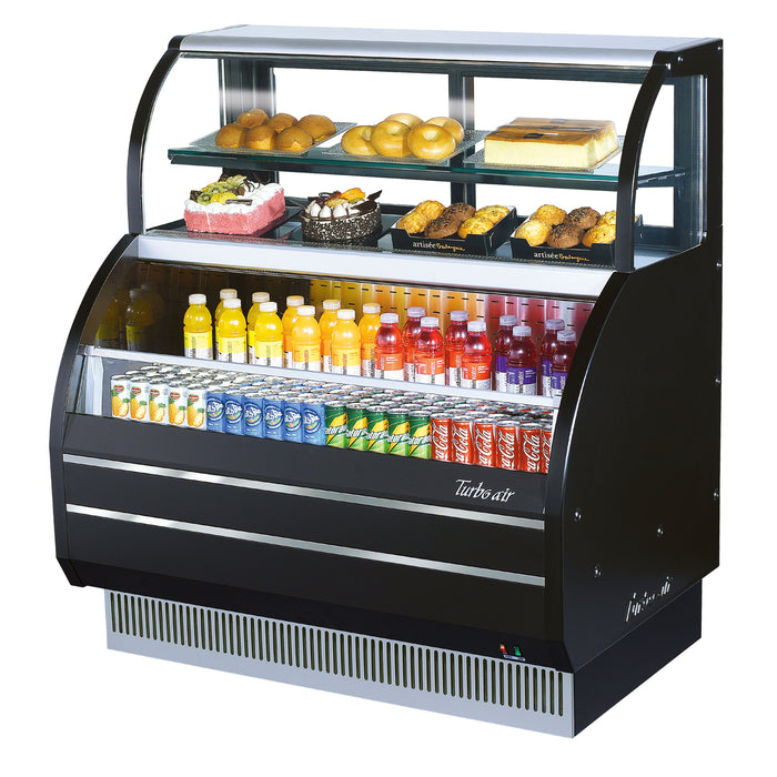 Turbo Air, TOM-W-60SB-N, Merchandiser, Open Refrigerated Display