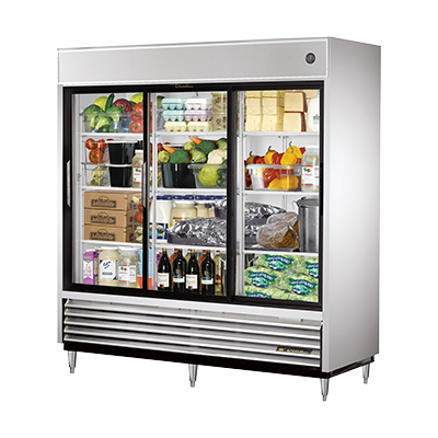 True Manufacturing, TSD-69G-HC-LD, Refrigerator, Reach-In