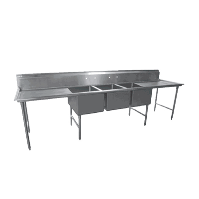 Serv-Ware, 3C14H20282-36, Sink, (3) Three Compartment