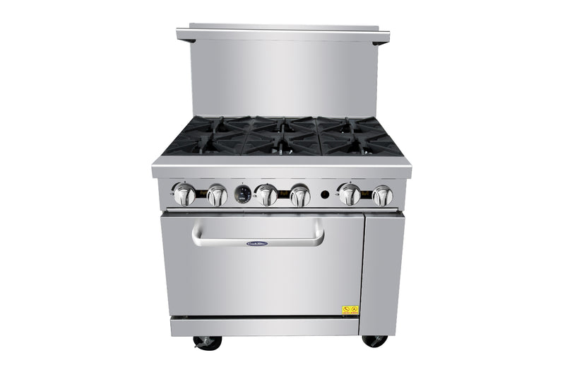 Atosa USA, AGR-6B, Gas Range