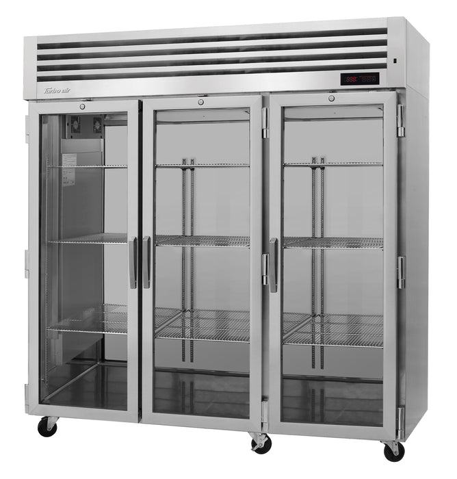 Turbo Air, PRO-77H-G, PRO SERIES - Reach in refrigerator