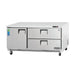 Everest Refrigeration, ETBR3-D2, Refrigerator, Undercounter, Reach-In