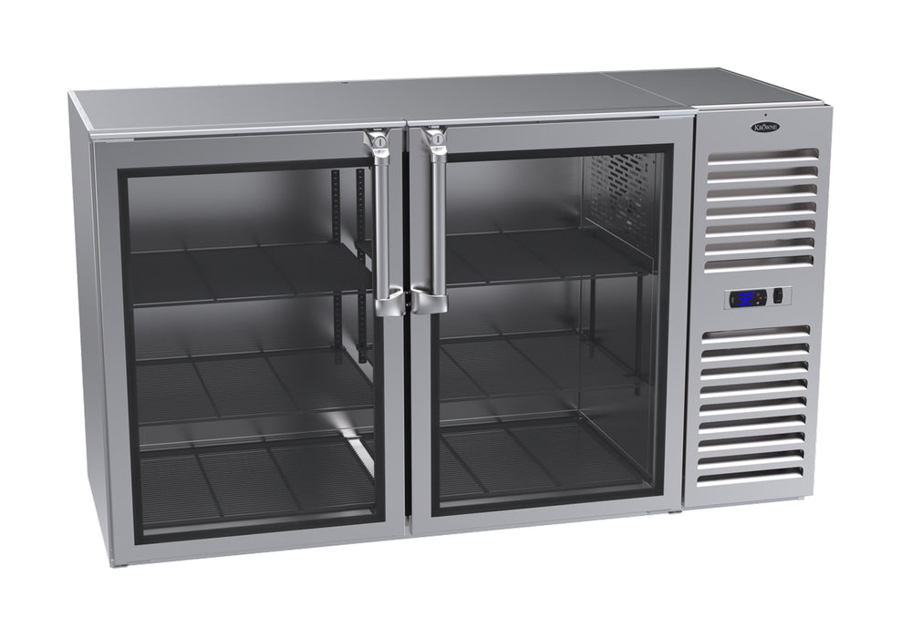 Krowne Metal, BS60R-KNS-RL, Refrigeration- Self-Contained Back Bar Cooler