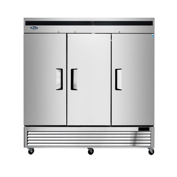 Atosa USA, MBF8504GR, Congelador de Tres Puertas con Montaje Inferior