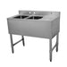 Serv-Ware, BAR2B26-CWP, Underbar Sink Units