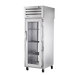 True Manufacturing, STG1RPT-1G-1G-HC, Refrigerator, Pass-Thru, 115V, One-Section, Glass Door