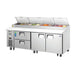 Everest Refrigeration, EPPR3-D2, Refrigerated Counter, Pizza Prep Table