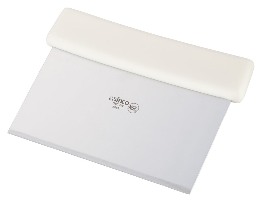 Winco, DSC-2W, Dough Cutter/Scraper