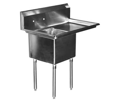 Serv-Ware, 1CWPH1824R-24-V, Sink, (1) One Compartment