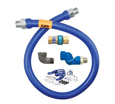 Dormont Manufacturing, 16100BPQSR48, Gas Connector Hose Assembly