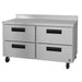 Hoshizaki, WR60B-D4, Refrigerated Counter, Work Top