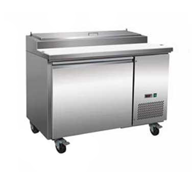 Serv-Ware, PP44-6-HC, Refrigerated Counter, Pizza Prep Table