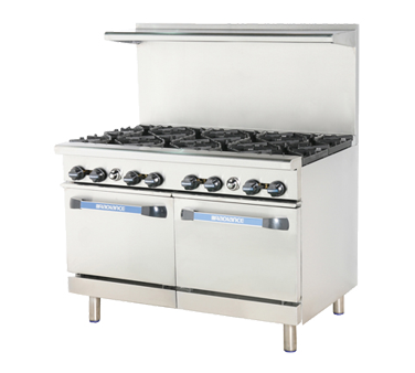 Turbo Air, TAR-8, Cocina, Restaurante 48", Gas, 8 Quemadores