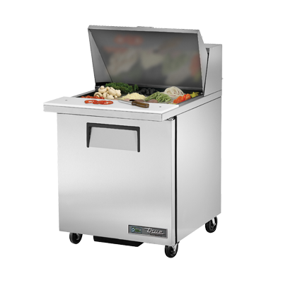 True Manufacturing, TSSU-27-12M-B-HC, Mostrador refrigerado, Unidad para sándwiches/ensaladas con megatapa