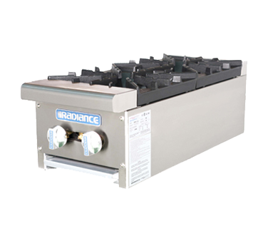 Turbo Air, TAHP-12-2, Hotplate, Countertop, Gas, 12" W