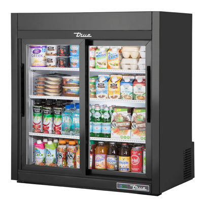 True Manufacturing, GDM-09-SQ-HC-LD, Refrigerator, Merchandiser, Countertop