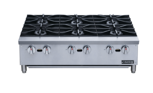 Dukers USA, DCHPA36, Six Lift-Off Burner