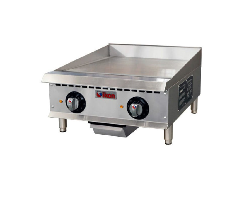 MVP, ITG-24E, Electric Thermostatic griddle - 24&quot;