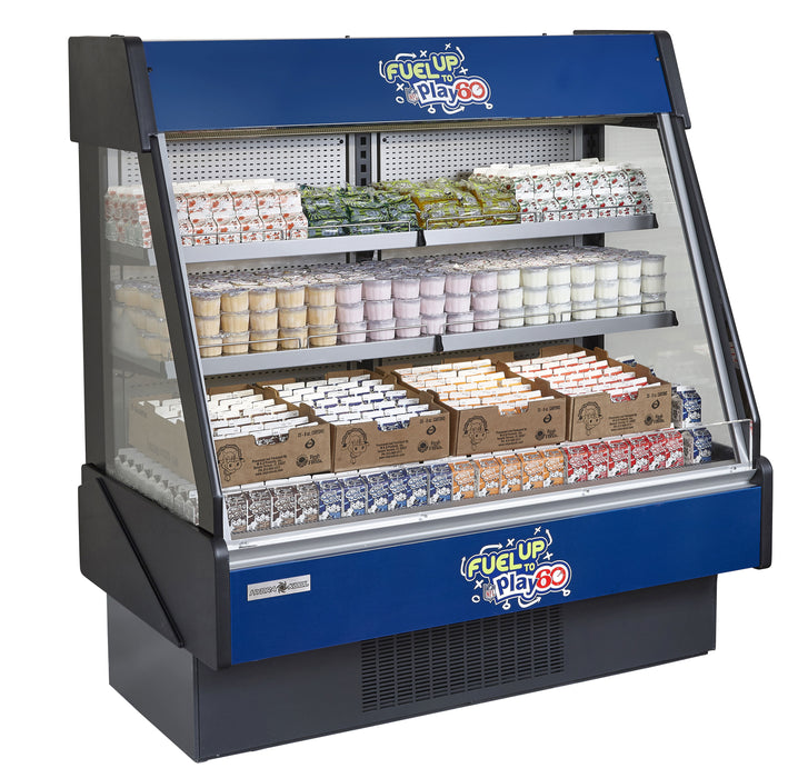 MVP, KGL-RM-40-S, Merchandiser, Open Refrigerated Display