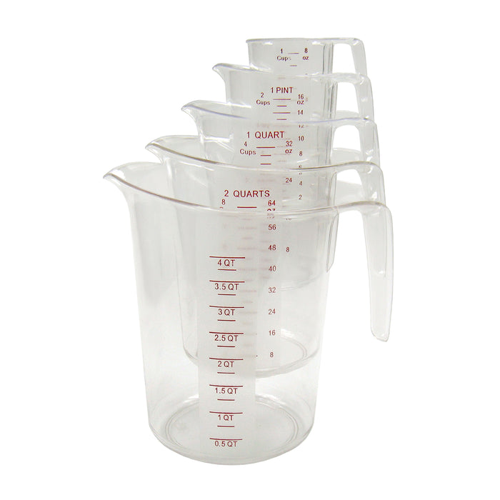 Winco, PMCP-5SET, Measuring Cups