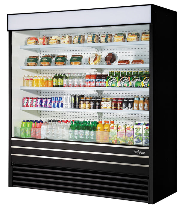 Turbo Air, TOM-72EB-N, Open Display Merchandiser