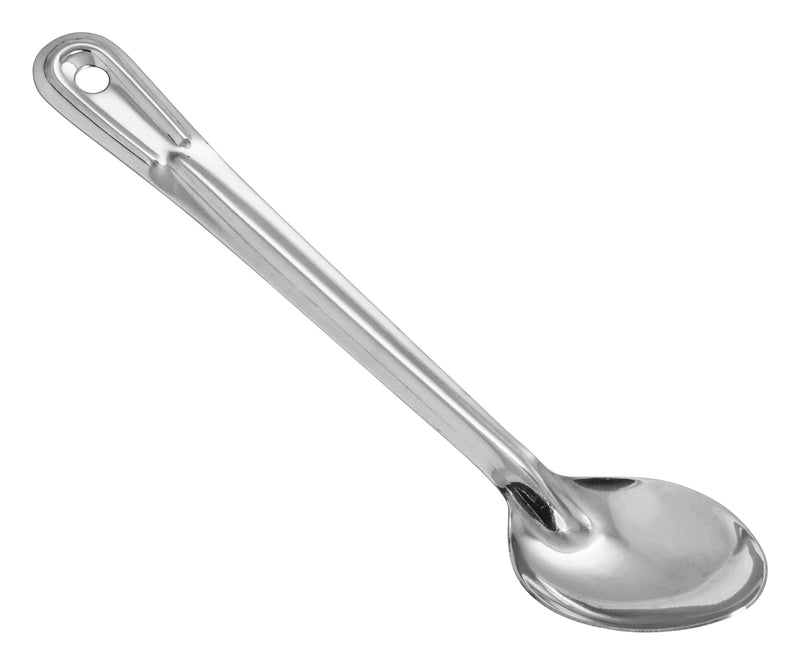 Winco, BSOT-13H, Serving Spoon, Solid, Stainless Steel