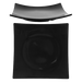 Thunder Group, 24007BK, Plate, Plastic