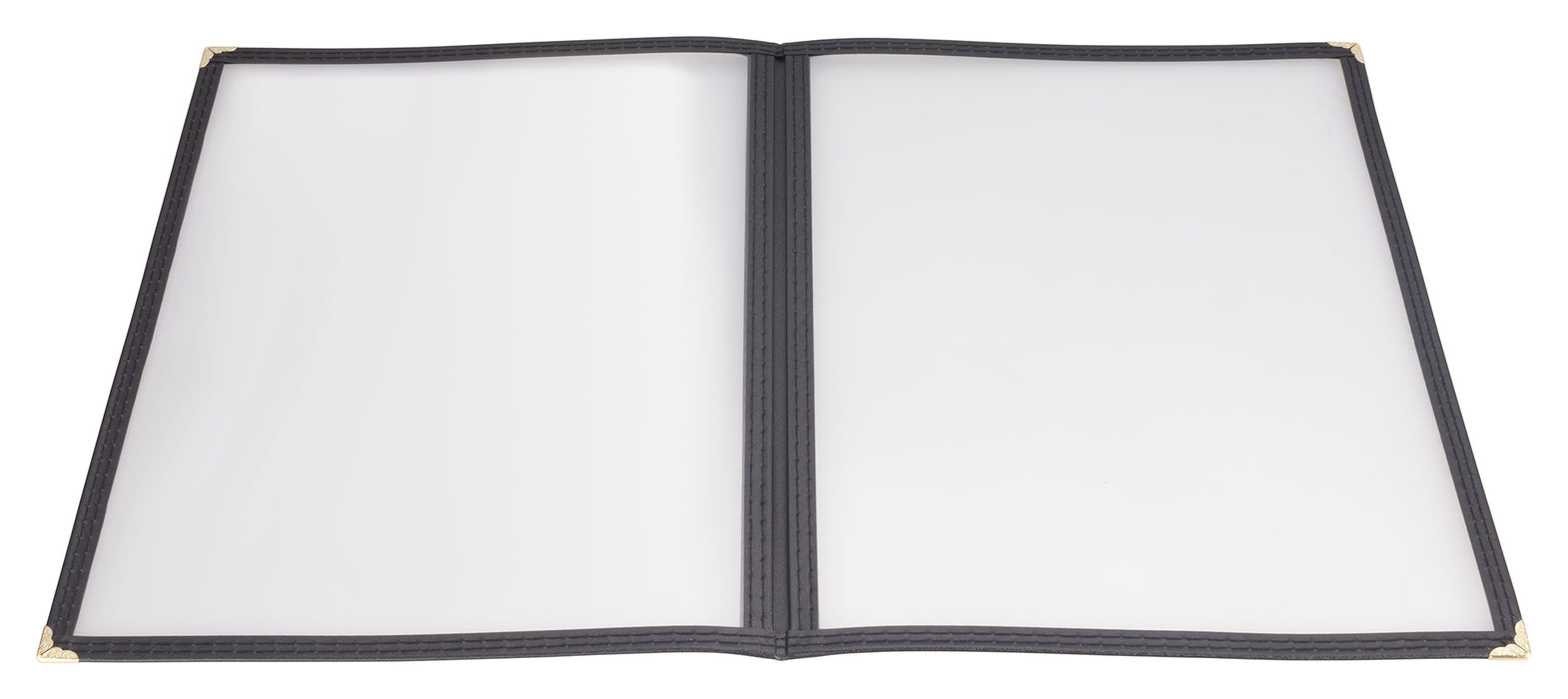 Winco, PMCD-14K, Menu Cover, Black, Plastic