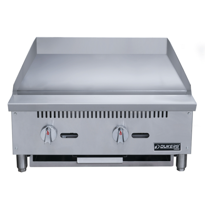 Dukers USA, DCGM24, Griddle With Two Burners