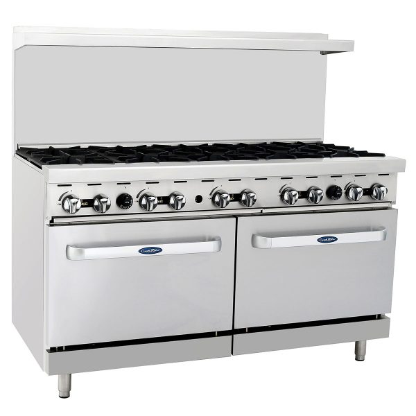 Atosa USA, AGR-10B, Cocina de gas de 60" (10 quemadores)