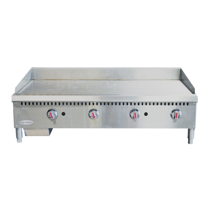 Serv-Ware, SMGS-60, Griddle, Gas, Countertop