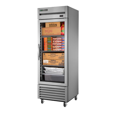 True Manufacturing, T-23FG-HC~FGD01, Freezer, Reach-In, 115V, One-Section, Glass Door