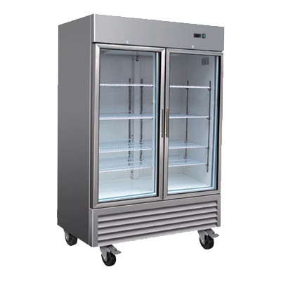 Serv-Ware, RR2G-HC, Refrigerator, Reach-In