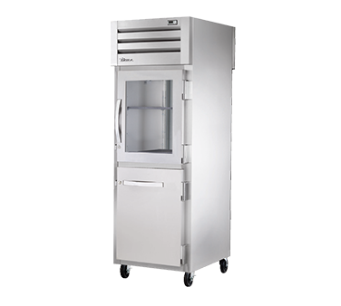 True Manufacturing, STR1RPT-1HG/1HS-1S-HC, Refrigerator, Pass-Thru