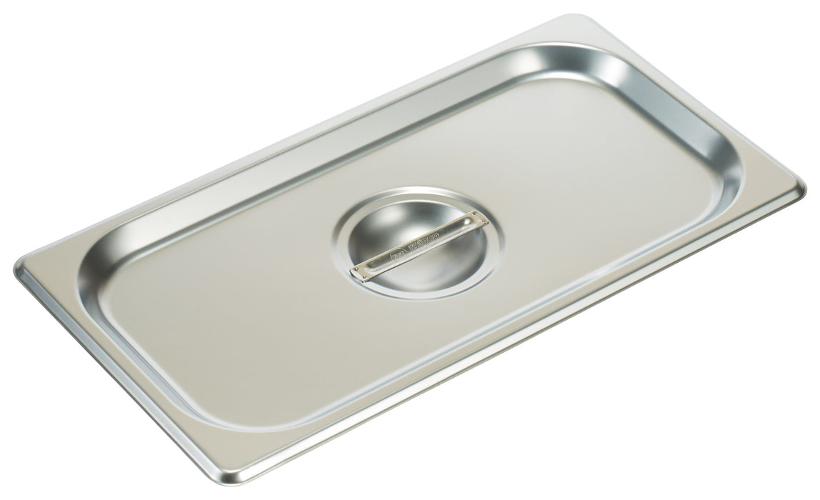 Winco, SPSCT, Steam Table Pan Cover, Stainless Steel
