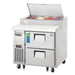 Everest Refrigeration, EPPR1-D2, Refrigerated Counter, Pizza Prep Table