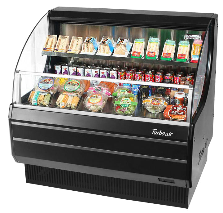 Turbo Air, TOM-40LW(B)-N, Merchandiser, Open Refrigerated Display