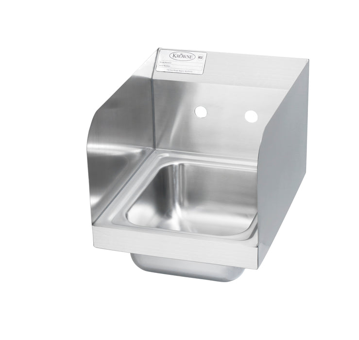 Krowne Metal, HS-30-LF, Hand Sinks