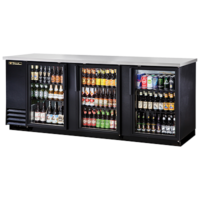 (USADO) True Manufacturing, TBB-4G, Mueble de barra trasera, Refrigerado