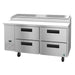 Hoshizaki, PR67A-D4, Refrigerated Counter, Pizza Prep Table