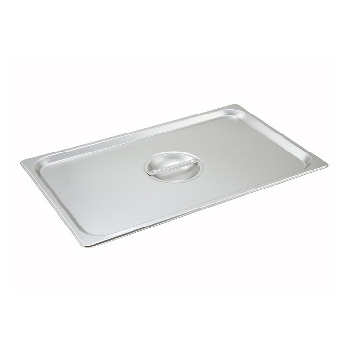 Winco, SPSCF, Steam Table Pan Cover, Stainless Steel