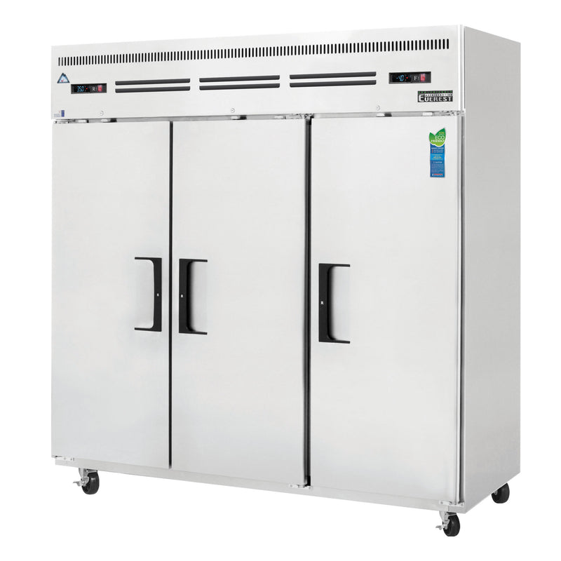 Everest Refrigeration, ESRF3, Frigorífico Congelador, Vertical