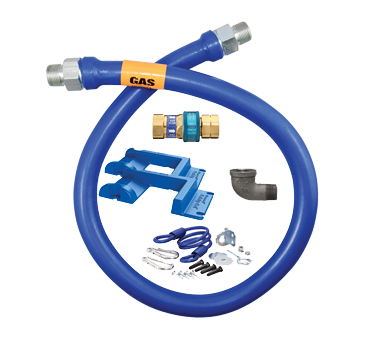 Dormont Manufacturing, 16100BPQR48BXPS, Gas Connector Hose Assembly