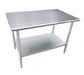 Serv-Ware, T3048CWP-16S, Work Table,  48", Stainless Steel Top