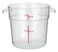 Winco, PCRC-1, Round Food Storage Containers
