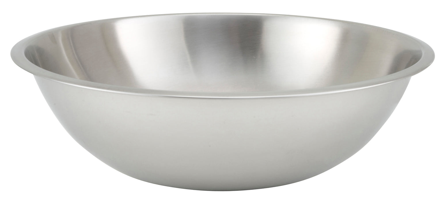Winco, MXHV-1600, Mixing Bowl, Metal, Round, Stainless Steel, 16 Quart